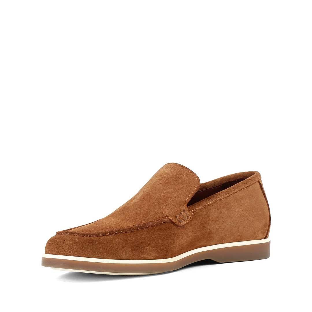 Erkek Taba Süet Deri Loafer