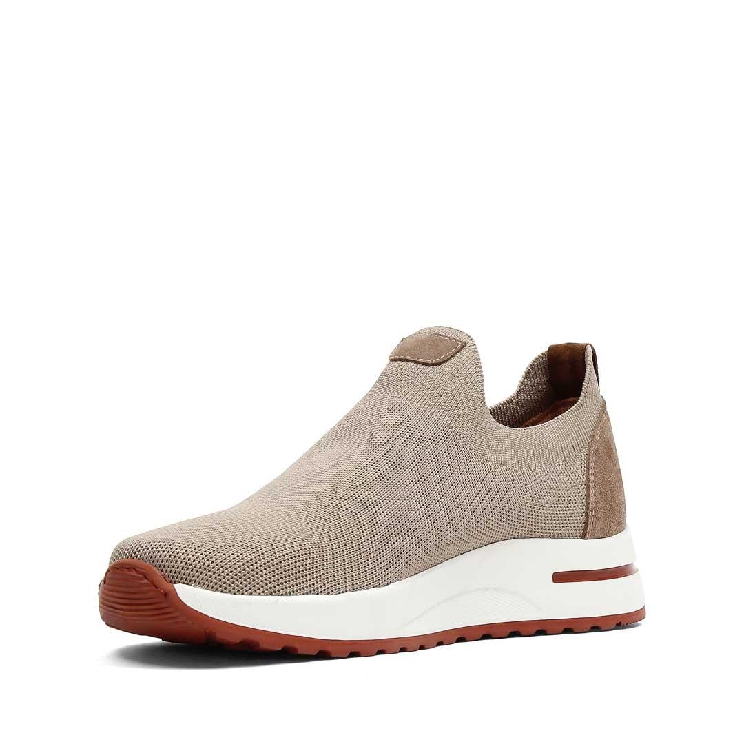 Erkek Vizon Kalın Tabanlı Sneaker