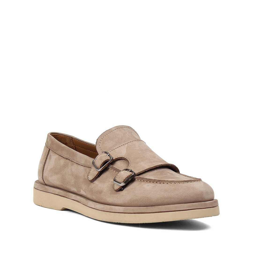 Erkek Vizon Nubuk Deri Loafer