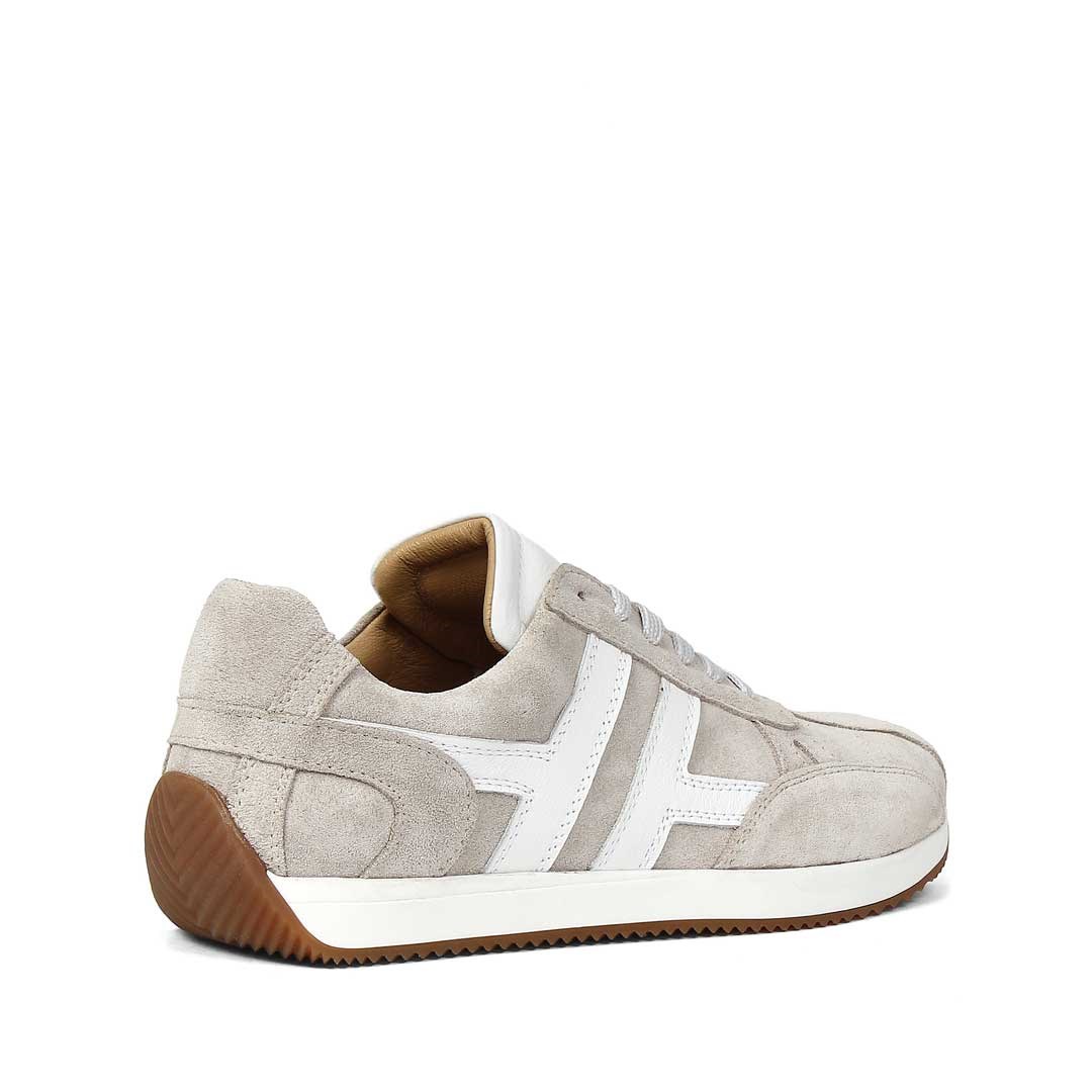 Kadın Bej Süet Deri Sneaker