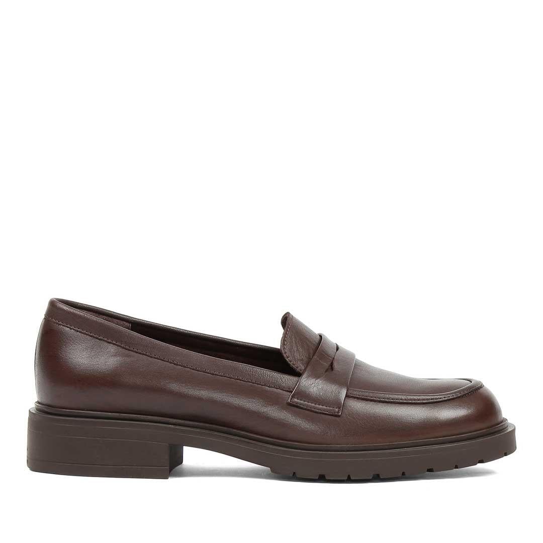 Kadın Kahverengi Deri Loafer