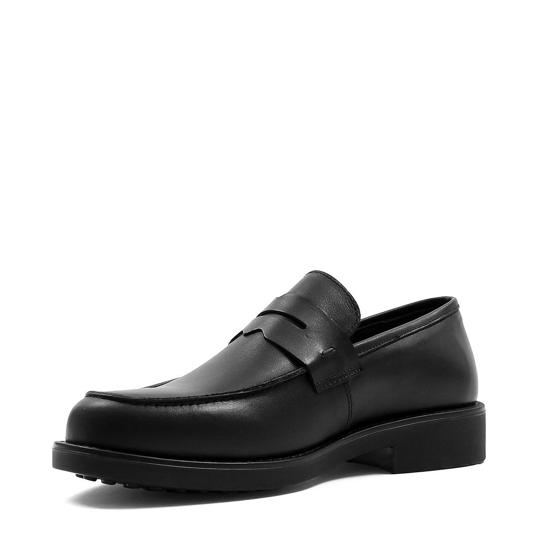 Erkek Siyah Deri Loafer