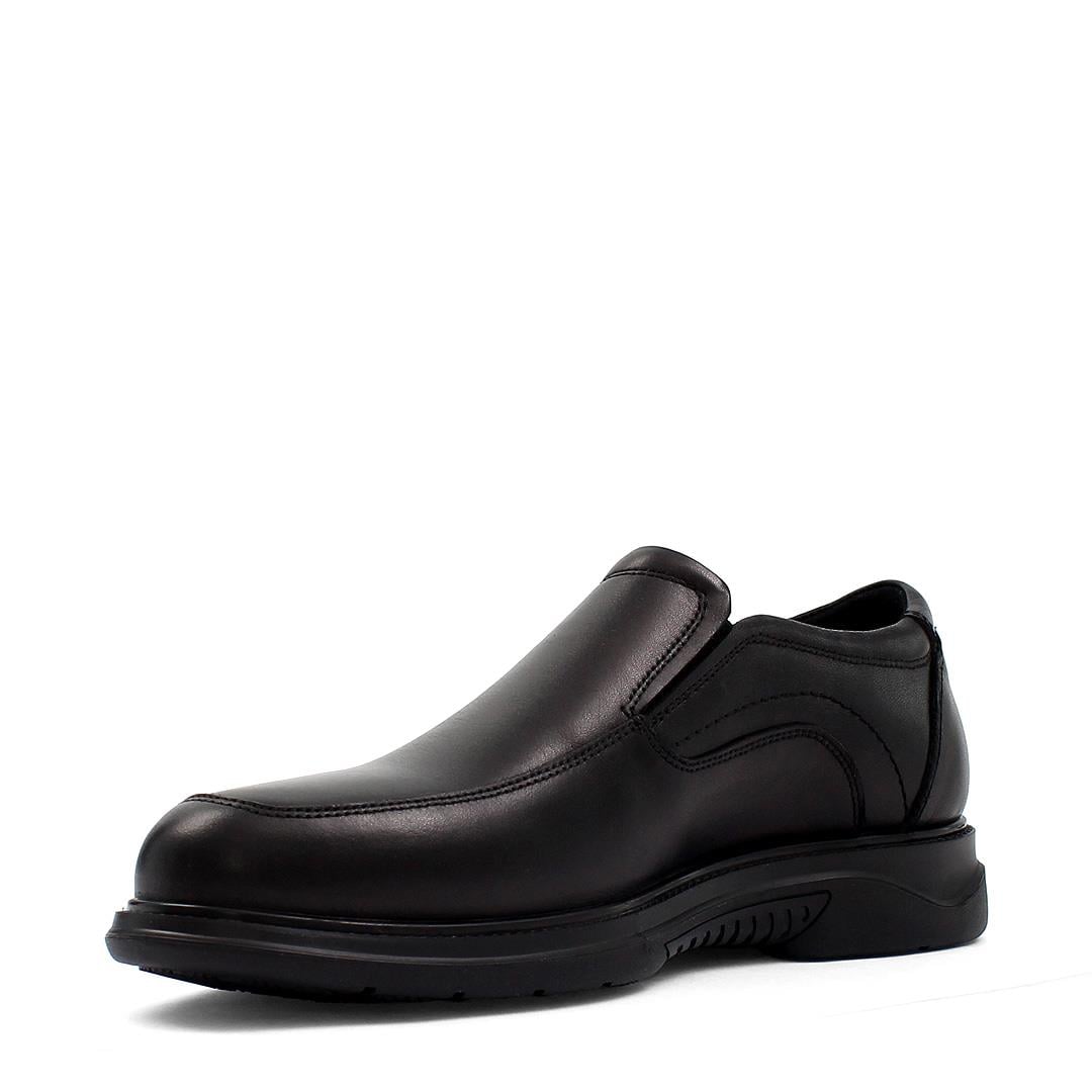 Erkek Siyah Deri Loafer