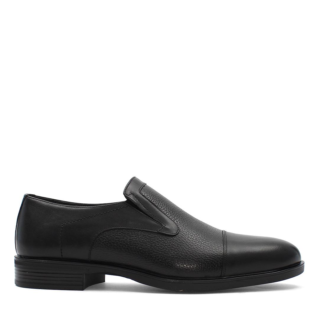 Erkek Siyah Deri Loafer