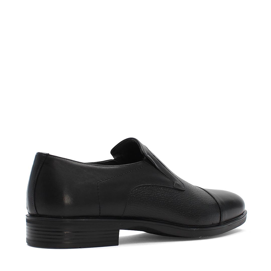 Erkek Siyah Deri Loafer