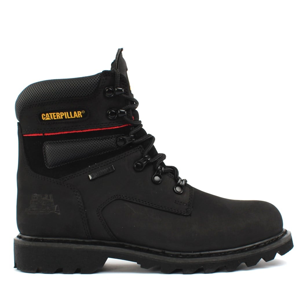 Caterpillar Edina Erkek Siyah Nubuk Deri Bot