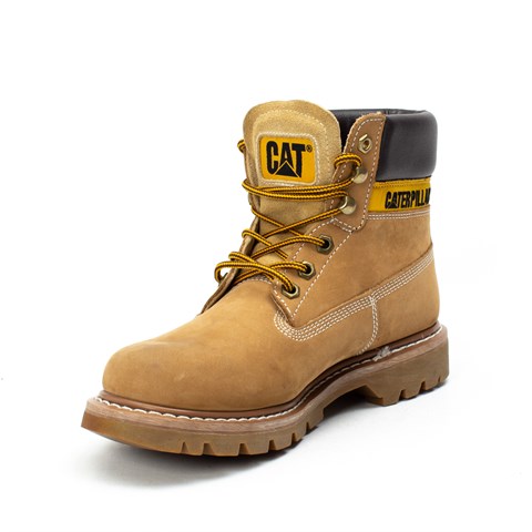 Caterpillar Colorado Erkek Sarı Nubuk Deri Bot