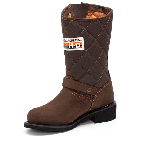 Harley Davidson Laconia Kadın Kahverengi Nubuk Deri Bot