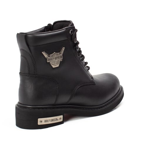 Harley Davidson Gibson Erkek Siyah Deri Bot