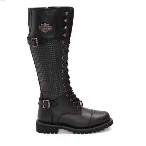 Harley Davidson Tiny Kadın Siyah Çizme