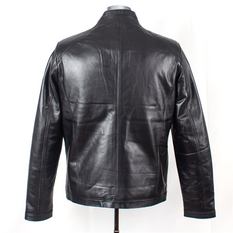 Siyah Erkek Deri Mont  557 398 E-1