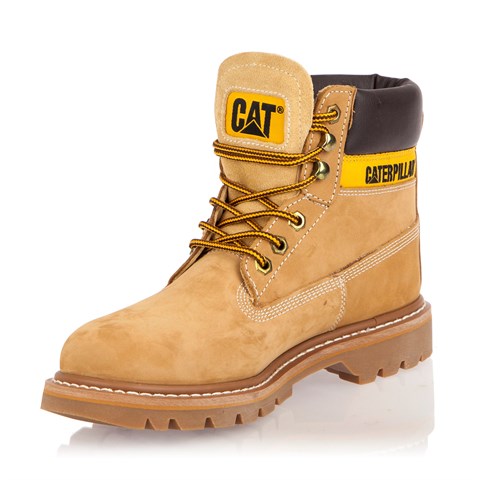 Caterpillar Kadın Sarı Nubuk Deri Colorado Bot