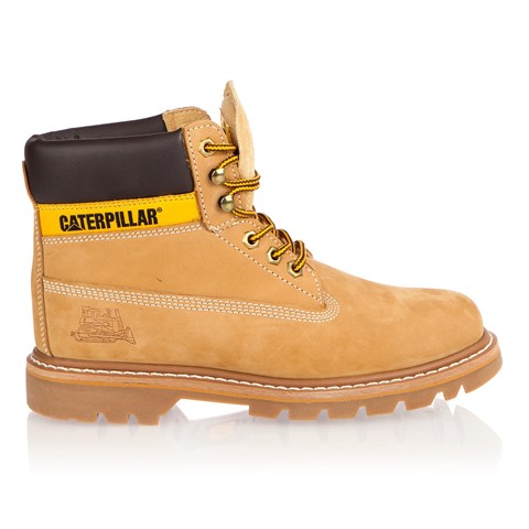 Caterpillar Kadın Sarı Nubuk Deri Colorado Bot