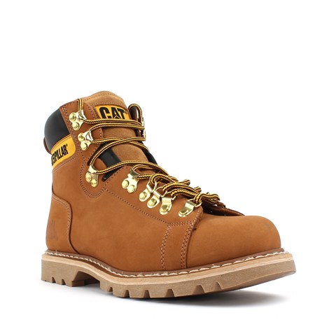 Caterpillar Alaska Erkek Camel Nubuk Deri Bot