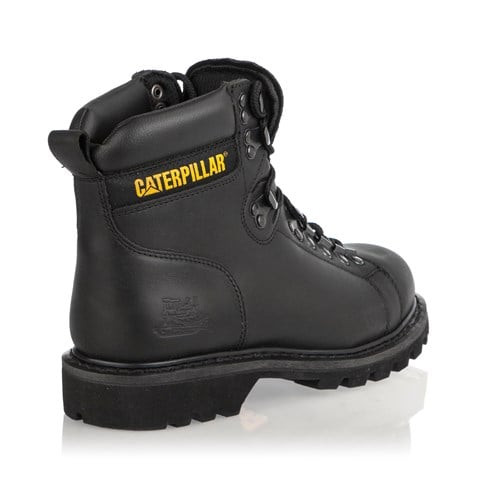 Caterpillar Alaska Erkek Siyah Deri Bot