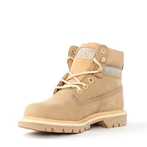 Caterpillar Kadın Karamel Nubuk Deri Colorado Bot