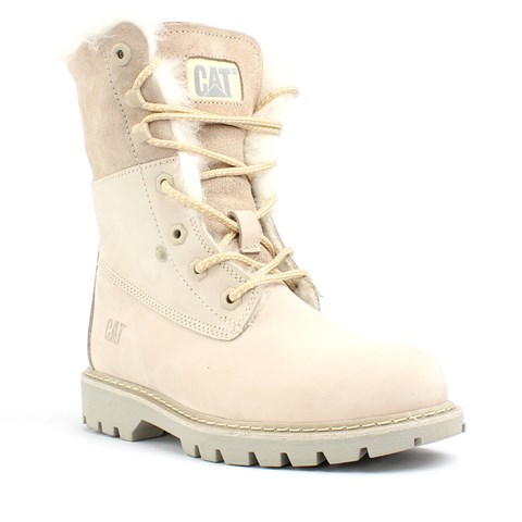 Caterpillar Kadın Bej Utah Fur Nubuk Deri Bot