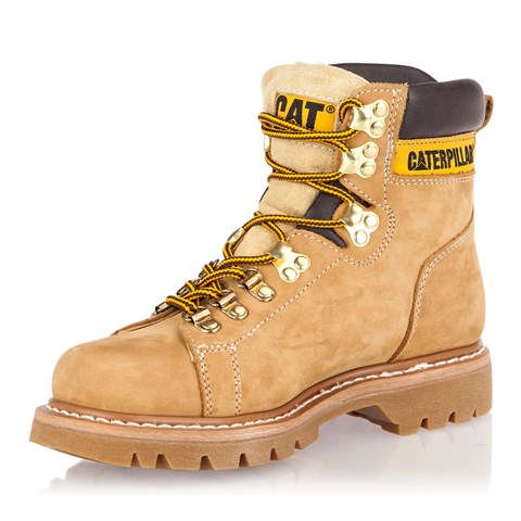 Caterpillar Kadın Sarı Nubuk Deri Colorado Bot