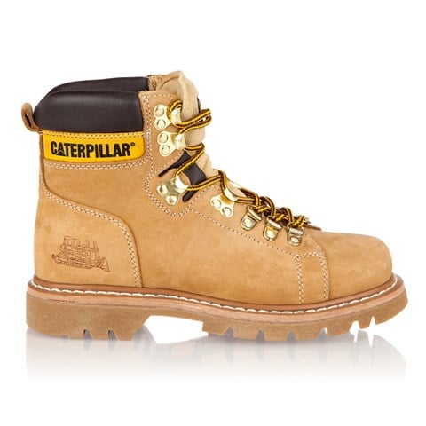 Caterpillar Kadın Sarı Nubuk Deri Colorado Bot