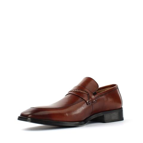 Erkek Taba Deri Loafer