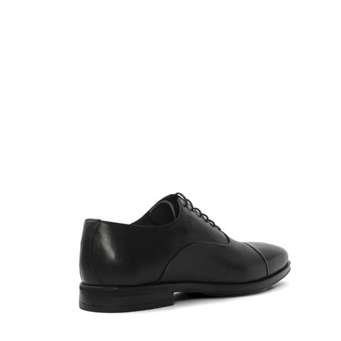 Büyük Numara Siyah Erkek Deri Ayakkabı 639 233-1