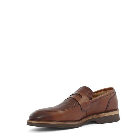 Erkek Taba Deri Loafer