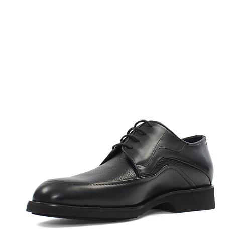 Erkek Siyah Bağcıklı Deri Klasik Ayakkabı