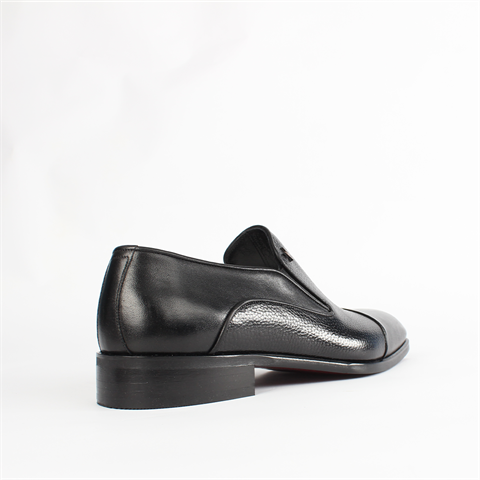 Erkek Siyah Deri Klasik Ayakkabı