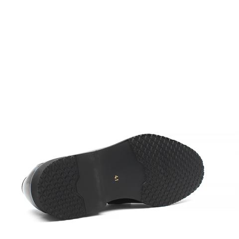 Erkek Siyah Deri Loafer