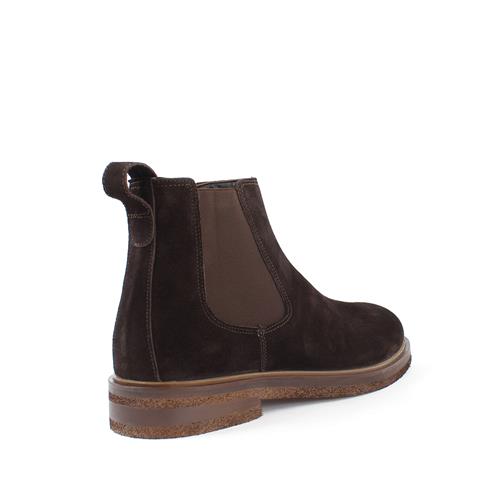 Erkek Kahverengi Süet Deri Chelsea Bot