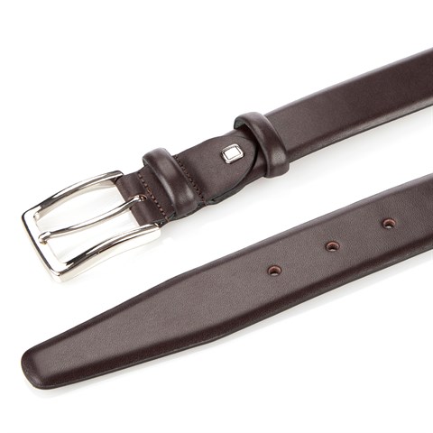 Kahverengi Erkek Deri Kemer Klasik 144 KEMER-18239