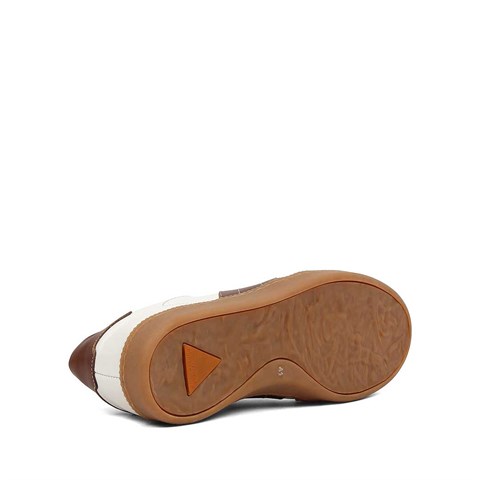 Erkek Bej Bağcıklı Süet Deri Sneaker