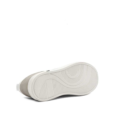 Erkek Gri Baskılı Kalın Tabanlı Sneaker