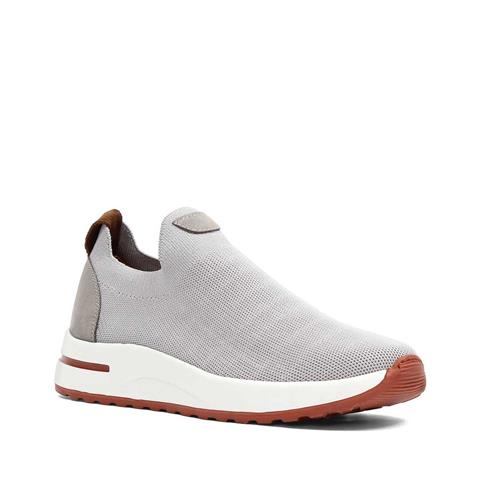 Erkek Gri Kalın Tabanlı Sneaker