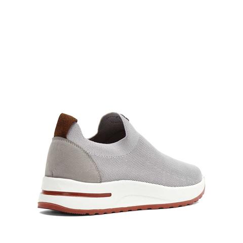 Erkek Gri Kalın Tabanlı Sneaker