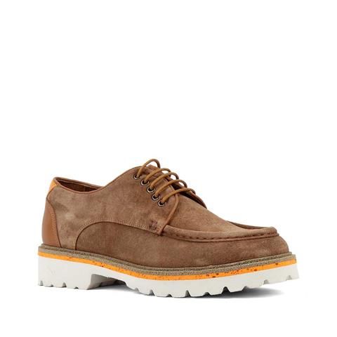 Erkek Kum Bağcıklı Süet Deri Günlük Ayakkabı