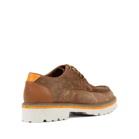 Erkek Kum Bağcıklı Süet Deri Günlük Ayakkabı