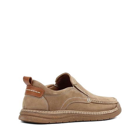 Erkek Kum Nubuk Deri Sneaker