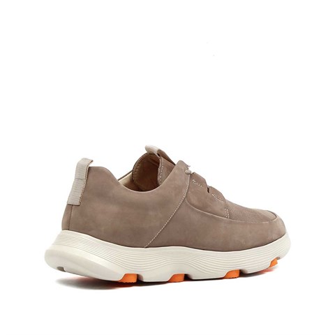 Erkek Kum Nubuk Deri Sneaker