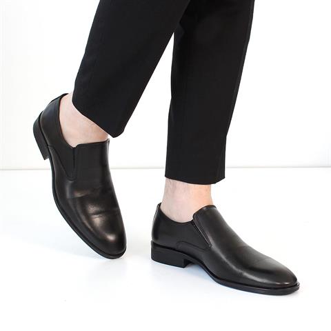 Erkek Siyah Deri Klasik Ayakkabı