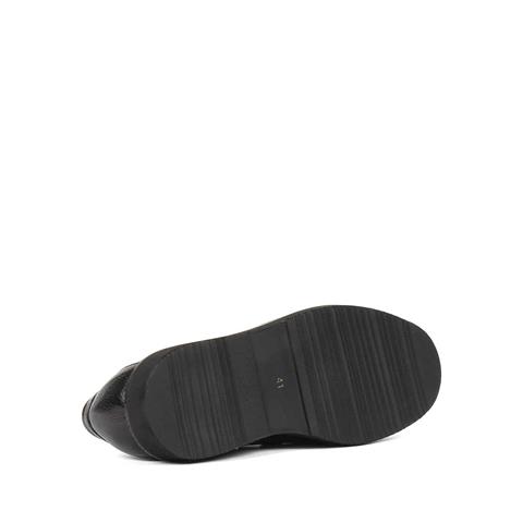 Erkek Siyah Deri Loafer