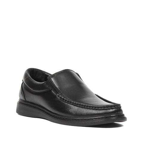 Erkek Siyah Deri Loafer