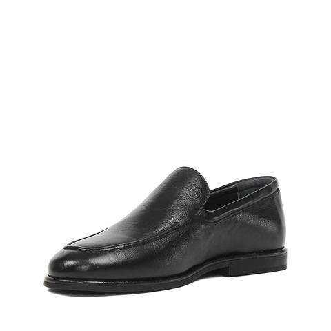 Erkek Siyah Deri Loafer