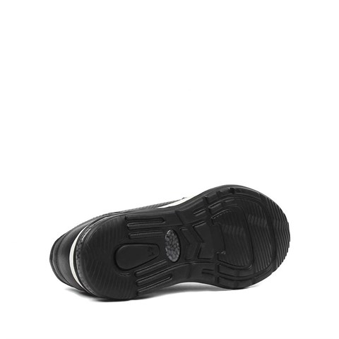 Erkek Siyah Deri Sneaker