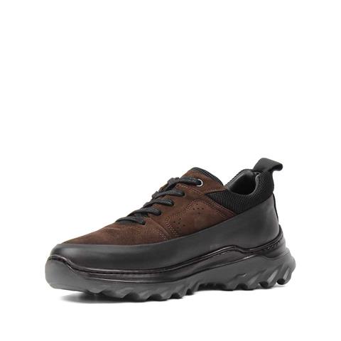 Erkek Kahverengi Kalın Tabanlı Nubuk Deri Ayakkabı