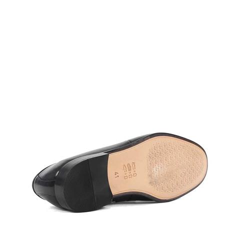 Erkek Siyah Kösele Deri Loafer