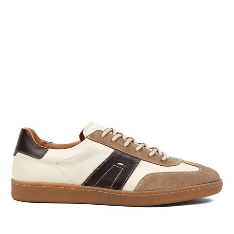 Celal Gültekin Erkek Taba Bağcıklı Süet Deri Sneaker