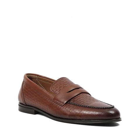 Erkek Taba Deri Klasik Ayakkabı