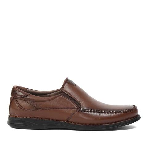 Erkek Taba Deri Loafer