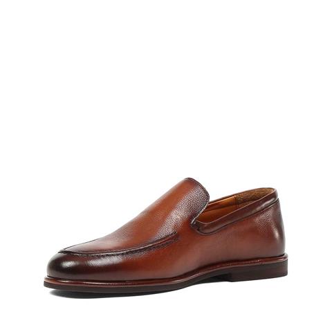 Erkek Taba Deri Loafer